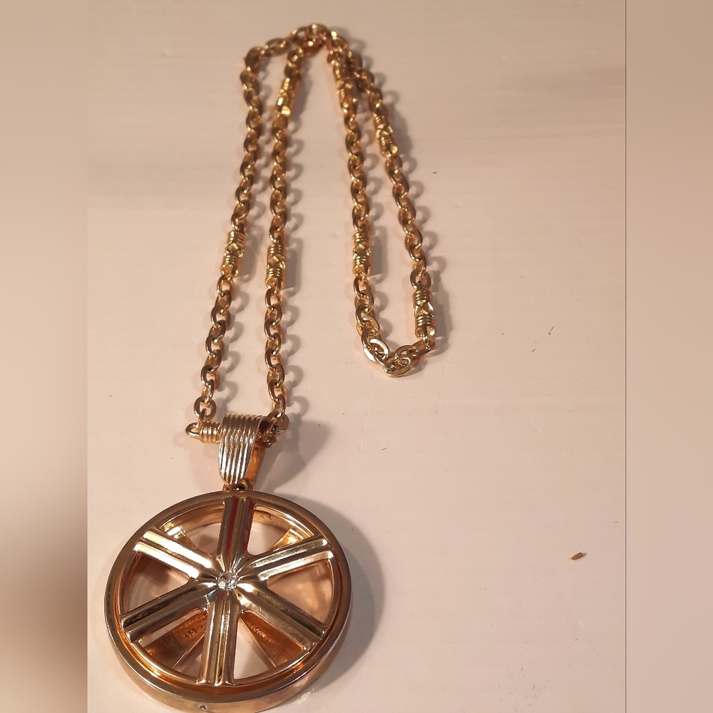 Gold  Plated Pendant Necklace